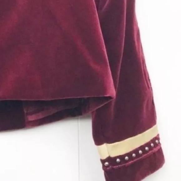 Double D Ranch Velvet Concho Beaded Womens Western Bolero - Picture 6 of 9